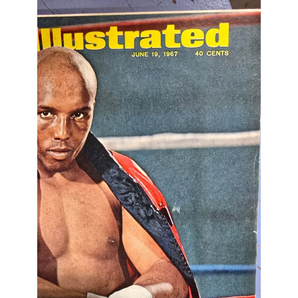 Vintage Sports Illustrated Magazine Gypsy Joe Harris Boxing Edition June 19 1967 - Picture 2 of 9